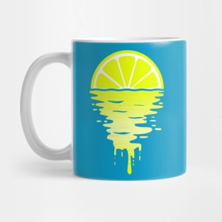 Lemon 80s Sunset Mug